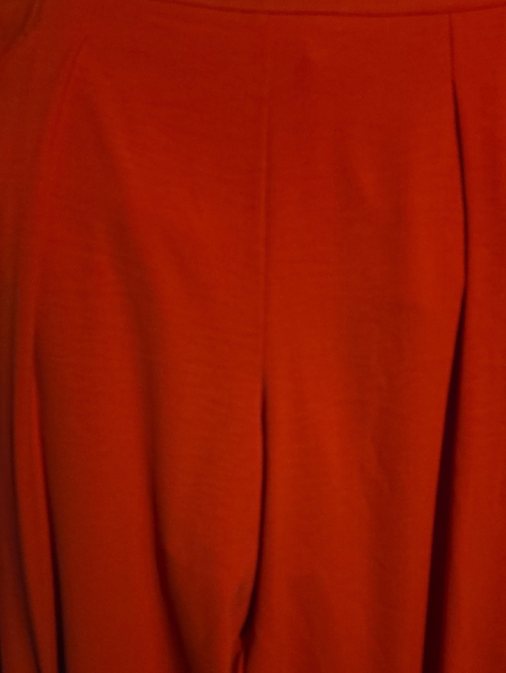 NINE WEST RED WIDE-LEG PANT